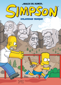 Portada de HILARIDAD YANQUI! Magos del humor Simpson nº 39