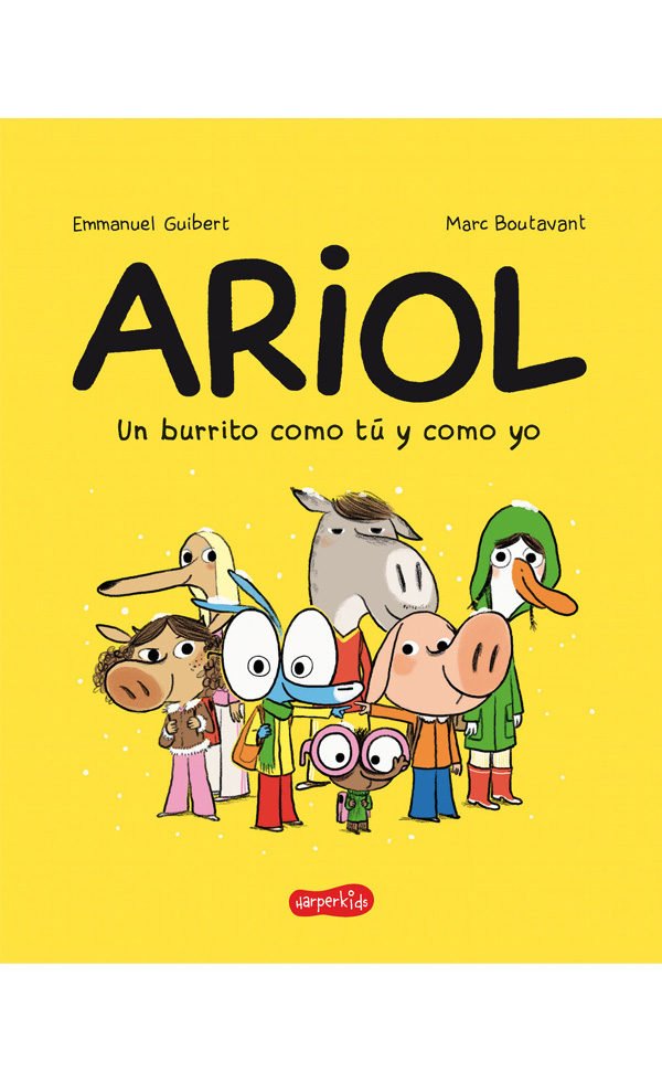 Portada de ARIOL. Un burrito como tú y como yo
