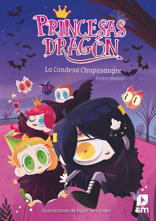 Portada de LA CONDESA CHUPASANGRE. Princesas Dragón 9