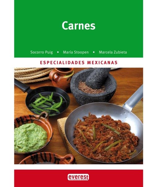 Portada de CARNES. Especialidades mexicanas