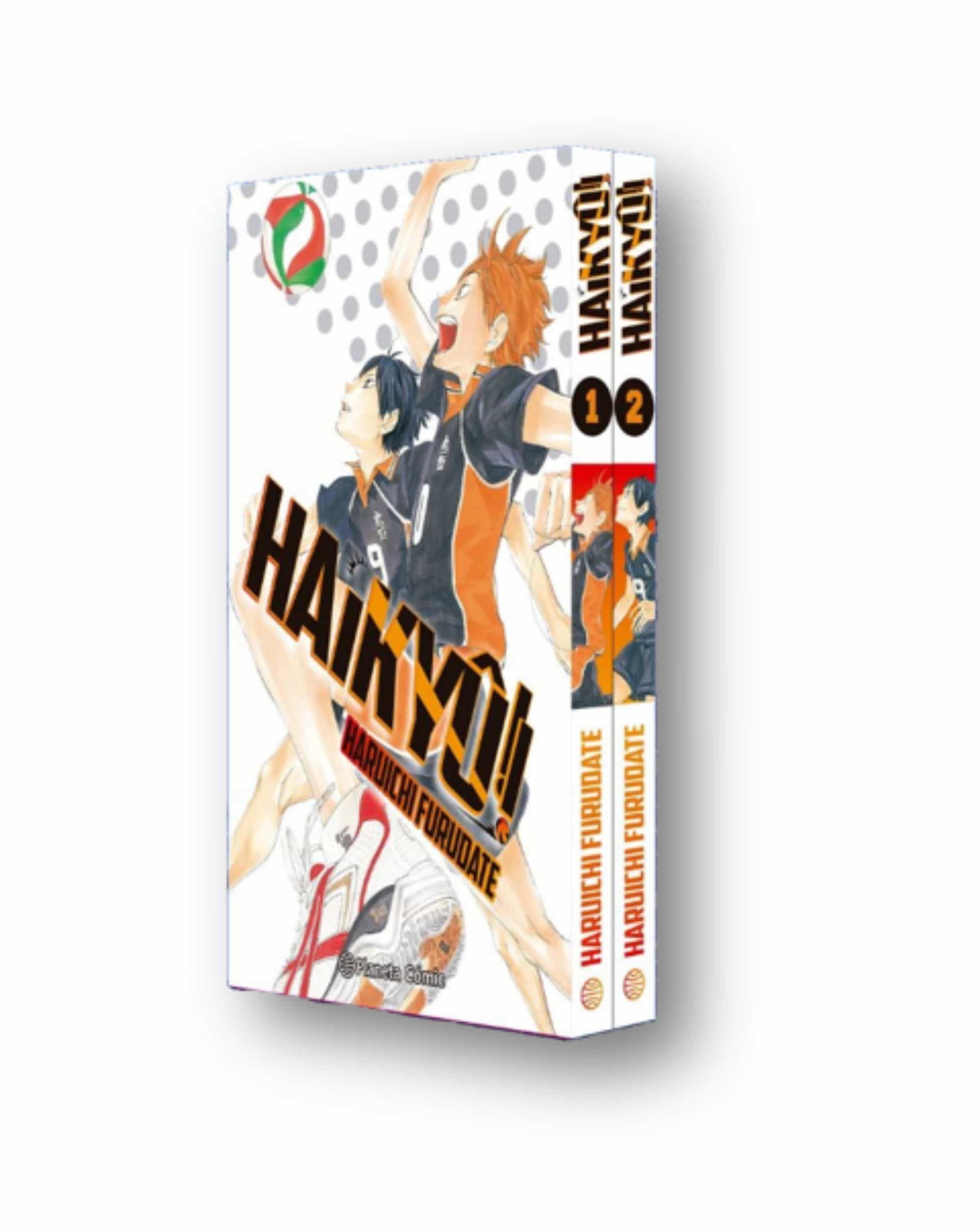 Portada de PACK HAIKYU!! Nº 01 + 02