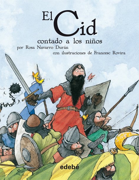 Portada de EL CID contado a los niños