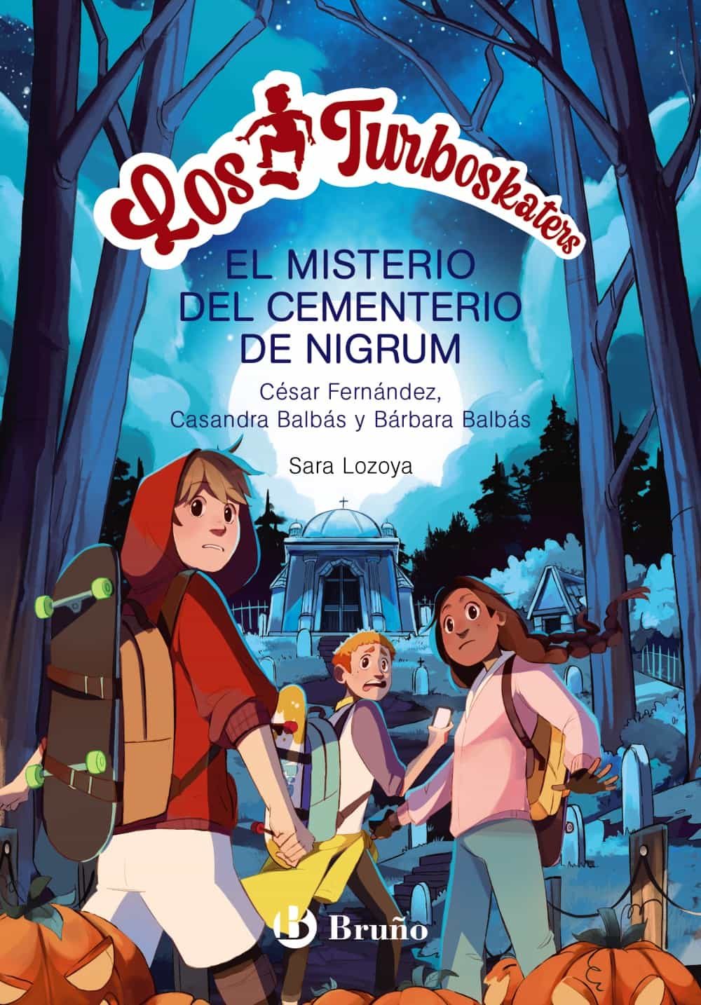 Portada de LOS TURBOSKATERS 2. La leyenda del cementerio de Nigrum