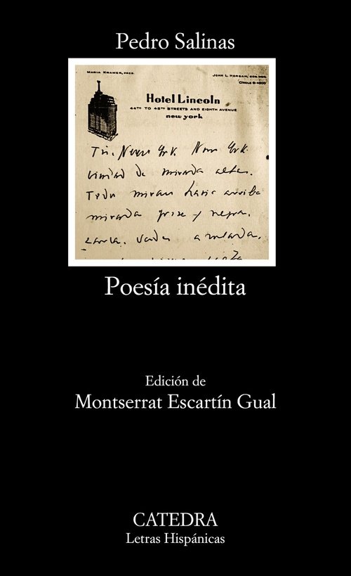 Portada de POESÍA INÉDITA