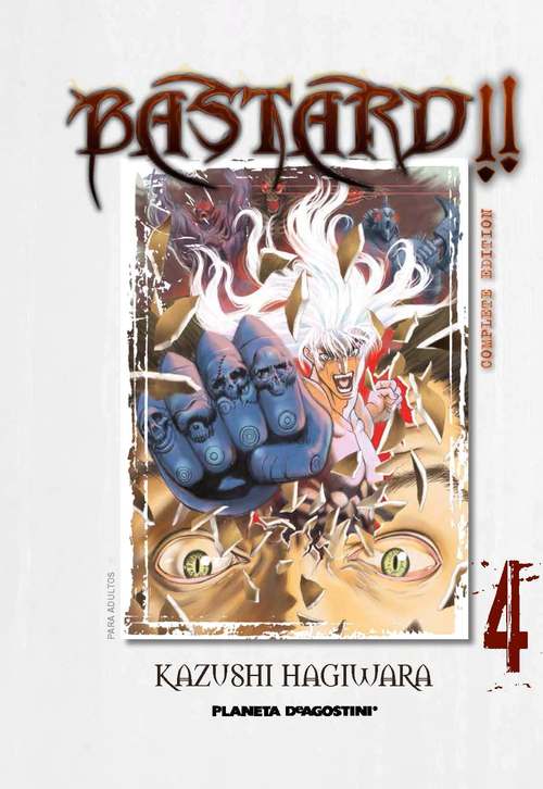 Portada de BASTARD!! COMPLETE EDITION Nº4