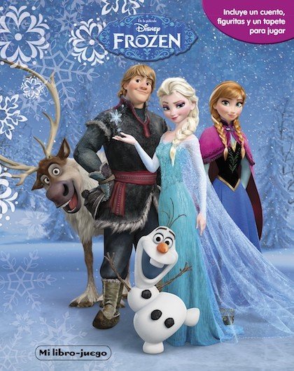 Portada de FROZEN. Mi libro-juego