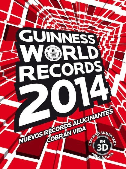 Portada de GUINNESS WORLD RECORDS 2014