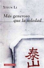 Portada de MÁS GENEROSO QUE LA SOLEDAD