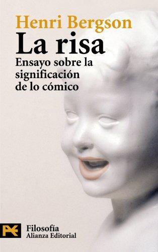 Portada de LA RISA. Ensayo sobre la significación de lo cómico