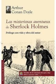 Portada de LAS MISTERIOSAS AVENTURAS DE SHERLOCK HOLMES