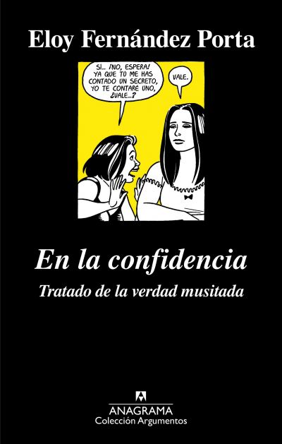Portada de EN LA CONFIDENCIA. Tratado de la verdad musitada