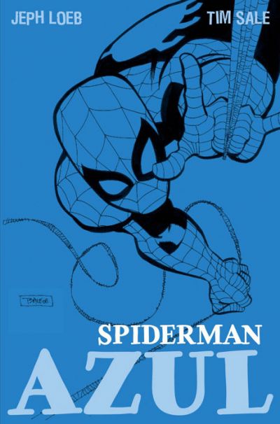 Portada de SPIDERMAN. AZUL