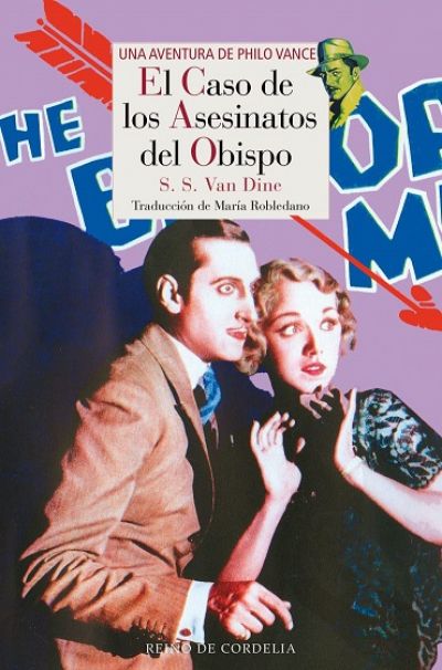 Portada de EL CASO DE LOS ASESINATOS DEL OBISPO. Una aventura de Philo Vance