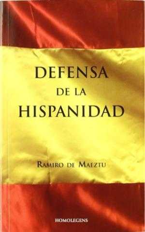 Portada de DEFENSA DE LA HISPANIDAD