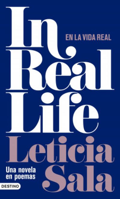 Portada de IN REAL LIFE. Una novela en poemas