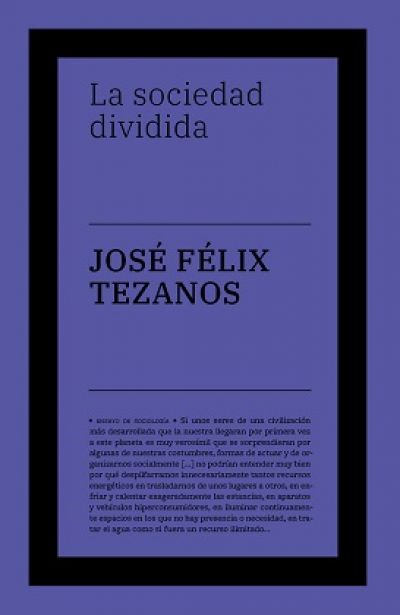 Portada de LA SOCIEDAD DIVIDIDA