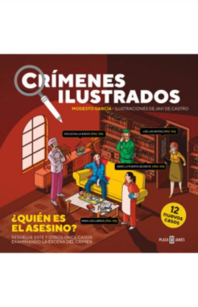 Portada de CRÍMENES ILUSTRADOS 2 ¿Quién es el asesino?