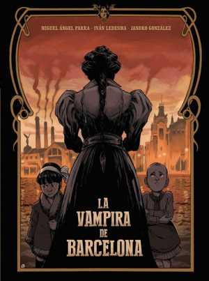Portada de LA VAMPIRA DE BARCELONA