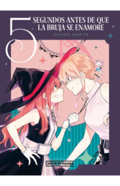 Portada de 5 (CINCO) SEGUNDOS ANTES DE QUE LA BRUJA SE ENAMORE