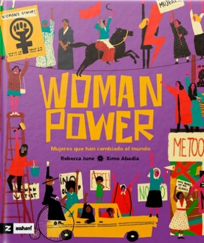 Portada de WOMAN POWER. Mujeres que han cambiado el mundo