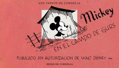 Portada de MICKEY EN EL CAMPO DE GURS