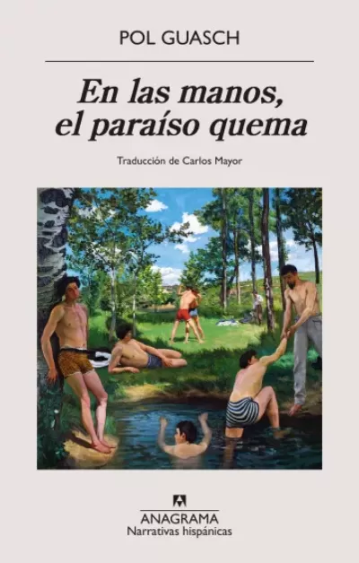 Portada de EN LAS MANOS EL PARAÍSO QUEMA