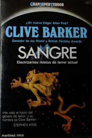 Portada de SANGRE