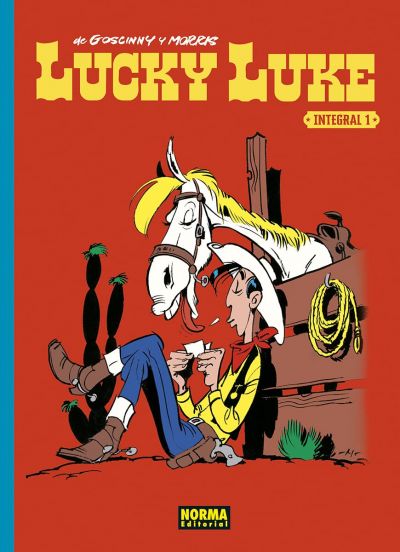 Portada de LUCKY LUKE. INTEGRAL 1