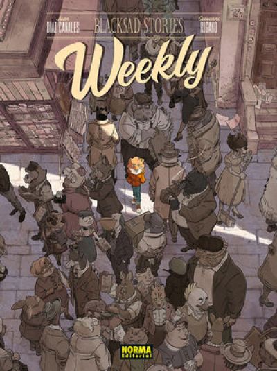 Portada de BLACKSAD STORIES: WEEKLY