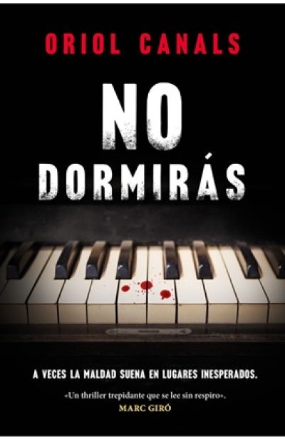 Portada de NO DORMIRÁS