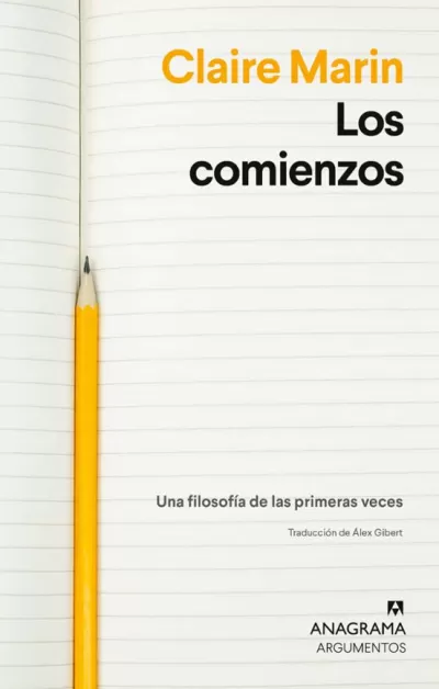 Portada de LOS COMIENZOS. Una filosofía de las primeras veces