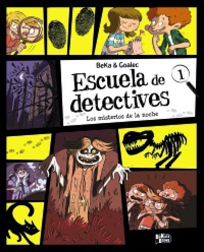 Portada de ESCUELA DE DETECTIVES 1. Los misterios de la noche