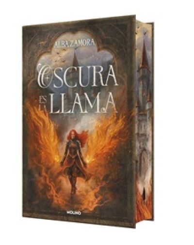 Portada de OSCURA ES LA LLAMA