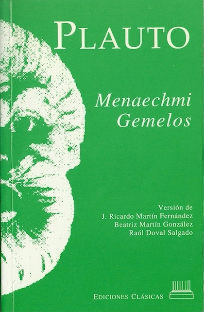 Portada de MENAECHMI GEMELOS