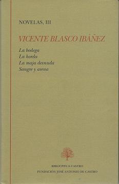 Portada de OBRAS COMPLETAS: NOVELAS III