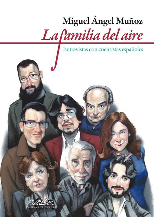 Portada de LA FAMILIA DEL AIRE. Entrevistas con cuentistas españoles