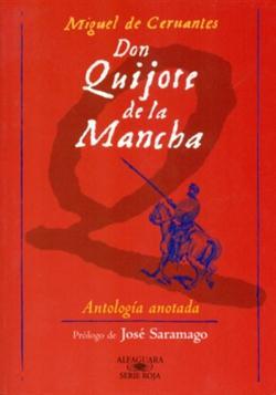 Portada de DON QUIJOTE DE LA MANCHA: Antología anotada