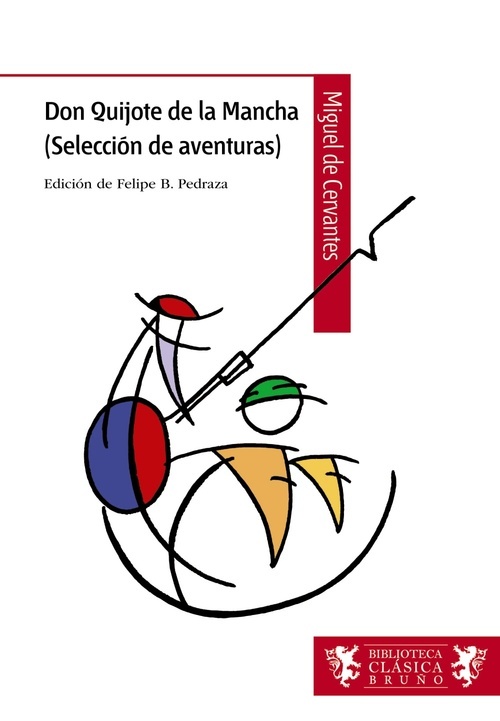 Portada de DON QUIJOTE DE LA MANCHA (Selección de aventuras)